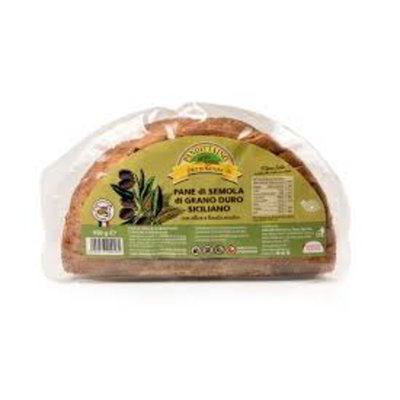 Pane affettato con olive