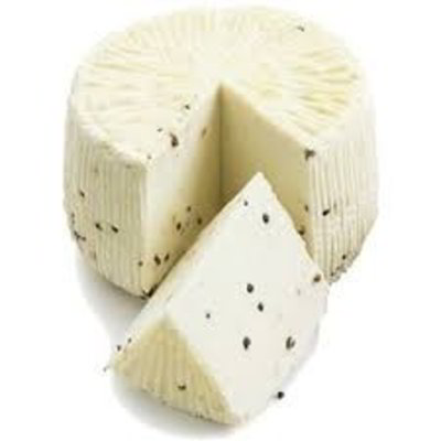 Formaggio primosale al pepe