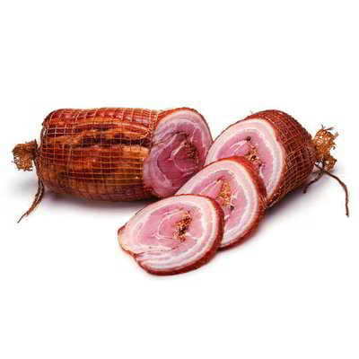 Trancio di pancetta piccante sottovuoto