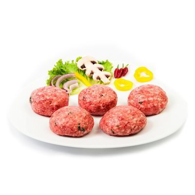 Polpette di bovino adulto
