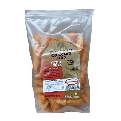 Cuscinetti croccanti sardi gusto pizza