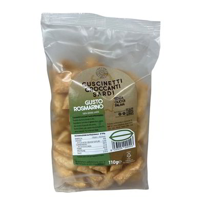 Cuscinetti croccanti sardi gusto rosmarino