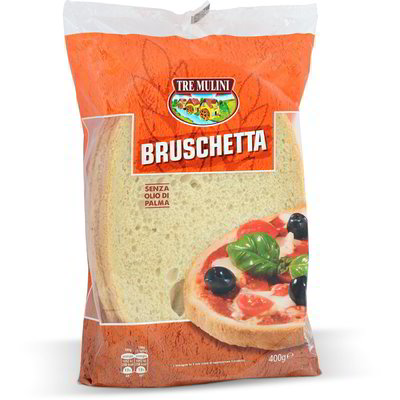 Pane da bruschetta con olio d'oliva