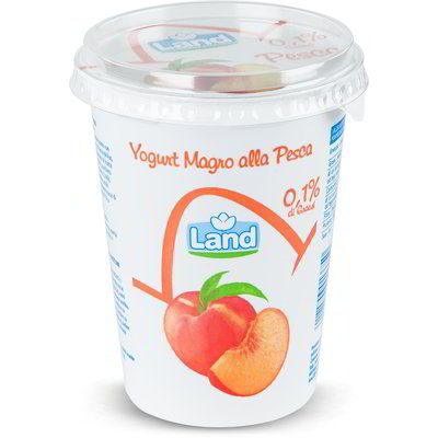 Yogurt magro alla pesca