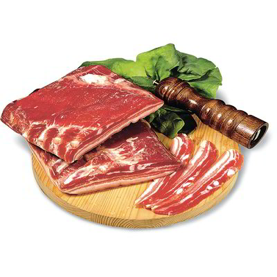 Pancetta tesa affumicata