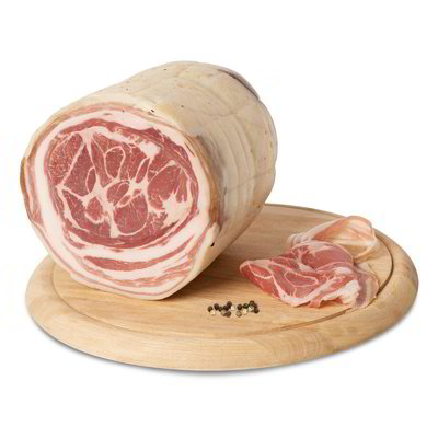 Pancetta arrotolata con pepe