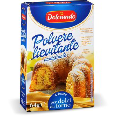 Lievito vaniglinato in polvere per dolci
