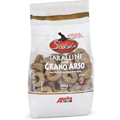 Taralli con grano arso