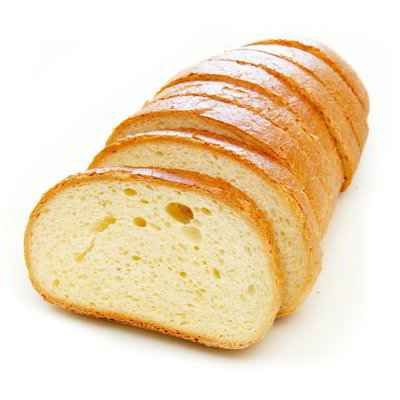Pane a fette bianco