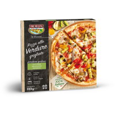 Pizza alle verdure grigliate surgelata