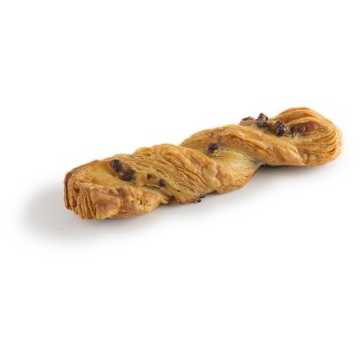 Treccina con crema pasticcera e pepite di cioccolato