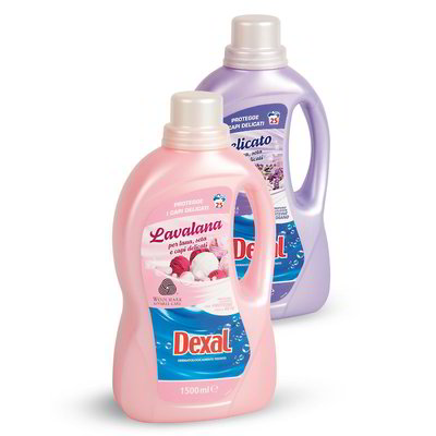 Detergente liquido per lana, seta e capi delicati varie profumazioni