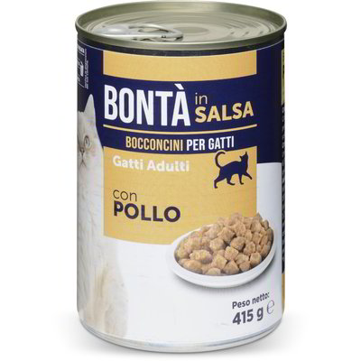 Bocconcini per gatti adulti gusto pollo