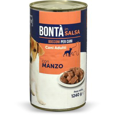 Bocconcini per cani adulti gusto manzo