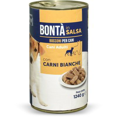 Bocconcini per cani adulti con carni bianche