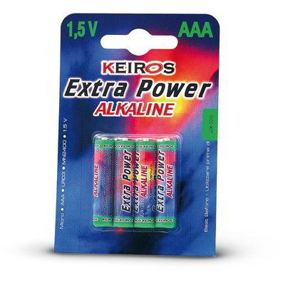 Pile ministilo keiros extra power alkaline AAA 1,5 V