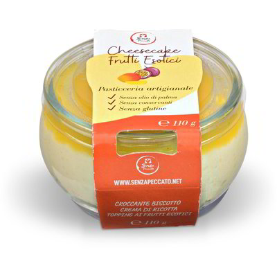 Dessert cheesecake frutti esotici