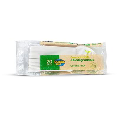 Cucchiai compostabili 20 pezzi