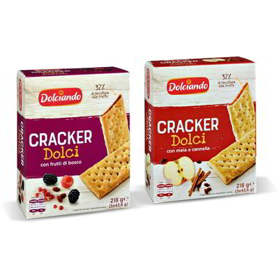 Cracker dolci ripieni vari gusti