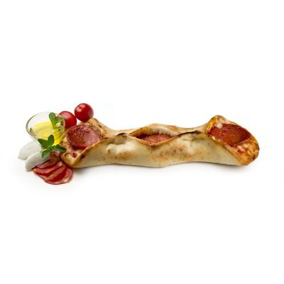 Piffero con salame e mozzarella