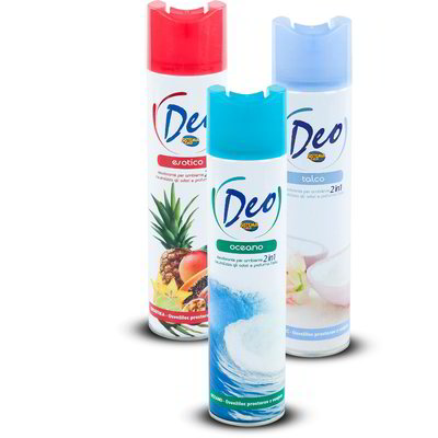 Deodorante per ambiente 2in1