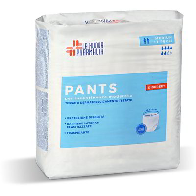 Pants assorbenti discreet per incontinenza moderata - Medium 11 pezzi