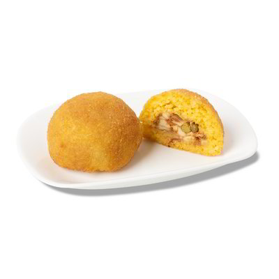 Arancino al ragù e piselli