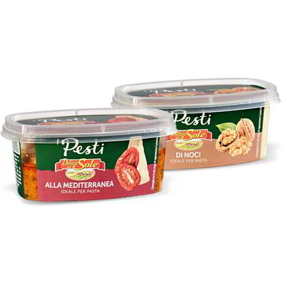 Salsa per pasta di noci/alla mediterranea