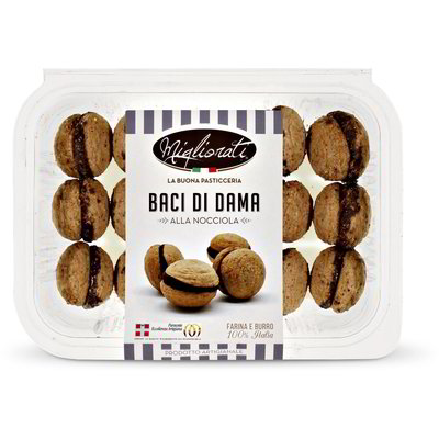 Biscotti "Baci di dama" alla nocciola