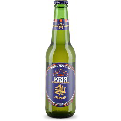 Birra siciliana bionda premium lager "Kria"
