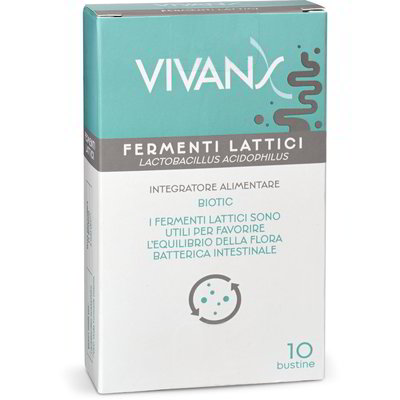 Integratore alimentare fermenti lattici 10 bustine