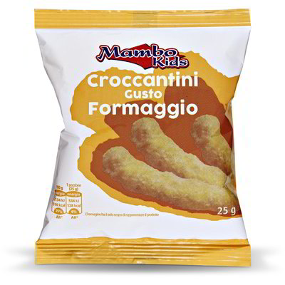 Patatine croccantini gusto formaggio