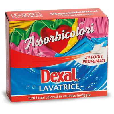 Fogli assorbicolore per lavatrice 24 pezzi