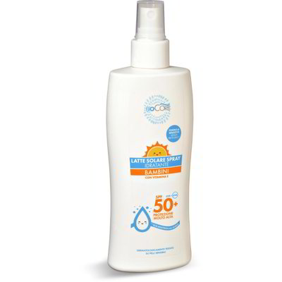 Latte solare bambini spray protezione molto alta 50+