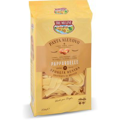 Pappardelle all'uovo sfoglia ruvida