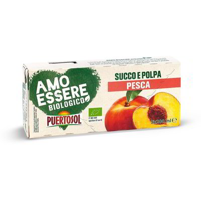 Succo e polpa pesca Bio