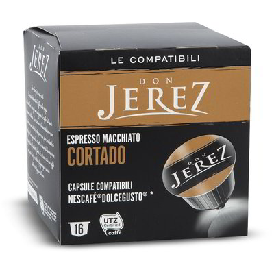 Capsule caffè espresso macchiato cortado 16 pezzi