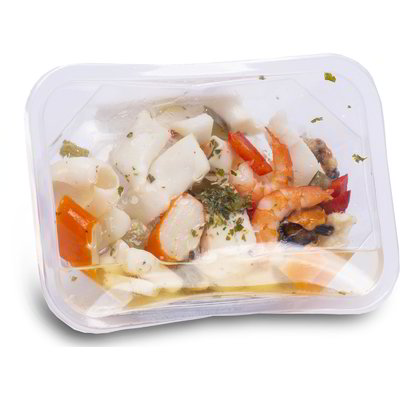 Insalata di mare con verdure