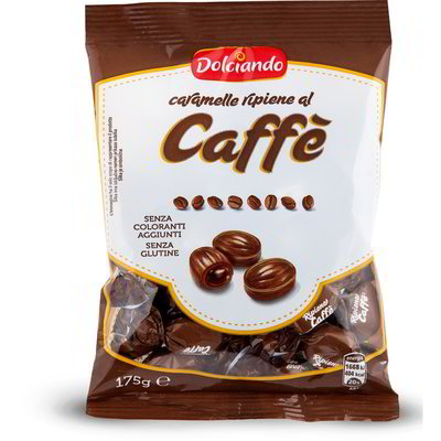 Caramelle ripiene al caffè senza glutine