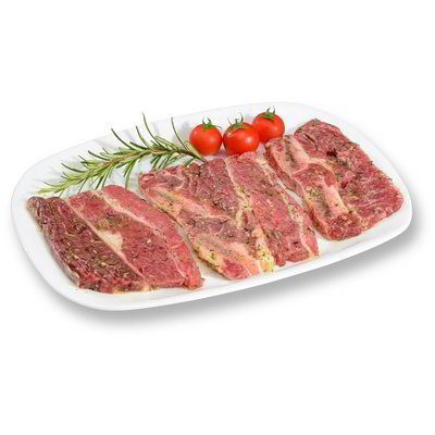 Carne asado per griglia marinato con rosmarino