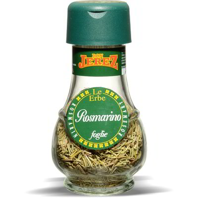 Rosmarino in foglie