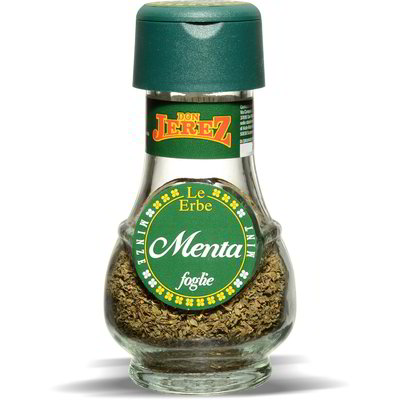 Menta in foglie