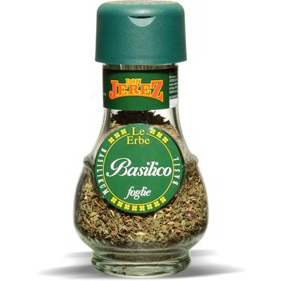 Basilico in foglie