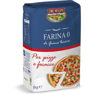 Farina 0 di grano tenero per pizze e focacce