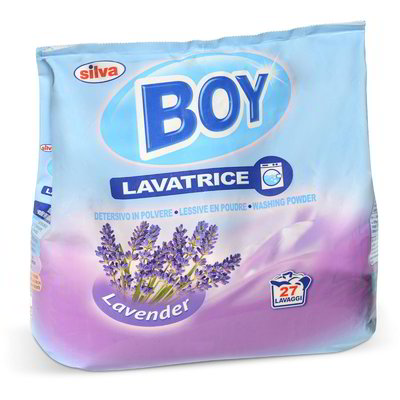 Detersivo in polvere per lavatrice profumo lavanda