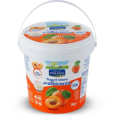 Yogurt intero all'albicocca
