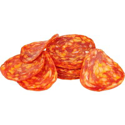 Salsiccia piccante affettata