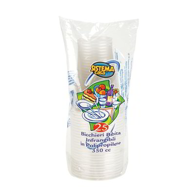BICCHIERE BIBITA 350cc 25pz