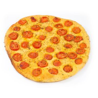 Focaccia con pomodorini