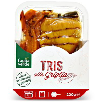 Tris di verdure alla griglia